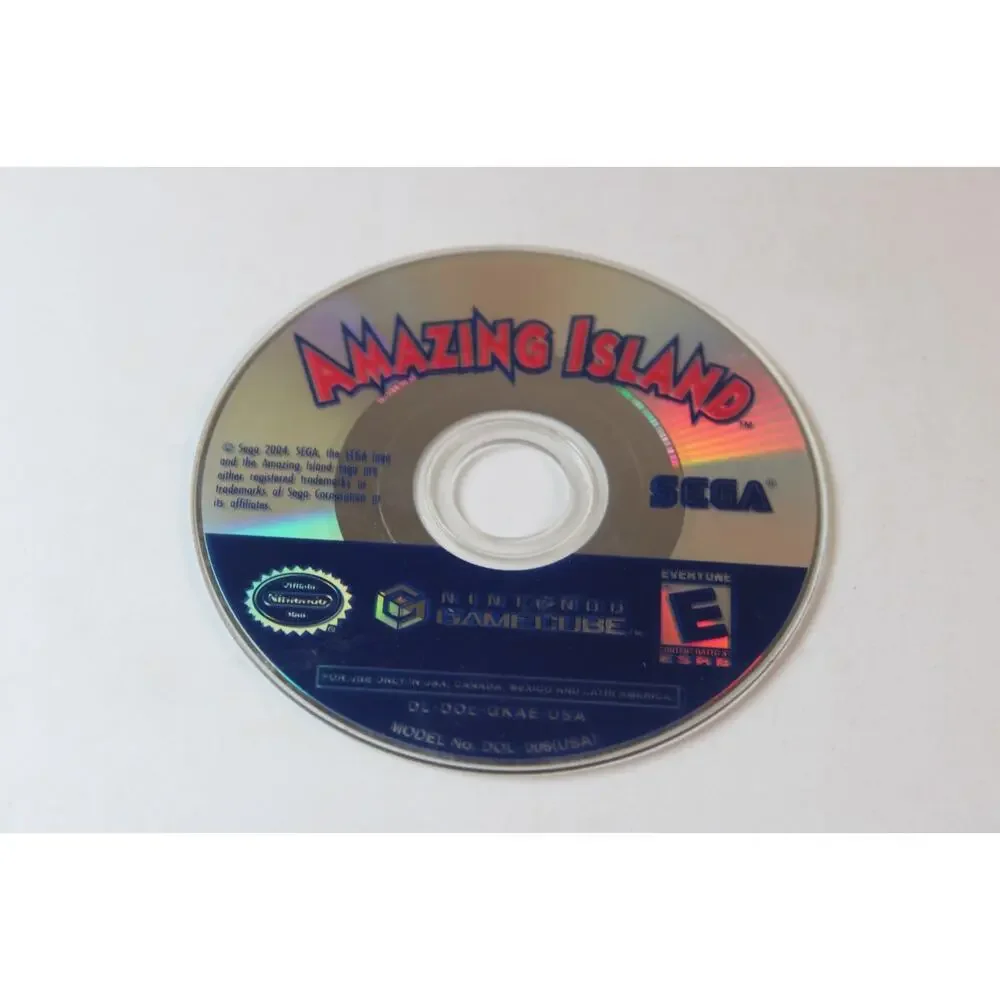 Amazing Island (Nintendo GameCube, 2004) Game Disc Only, Tested/Works
